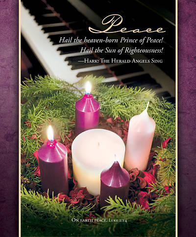 Picture of Peace Advent Legal Size Bulletin