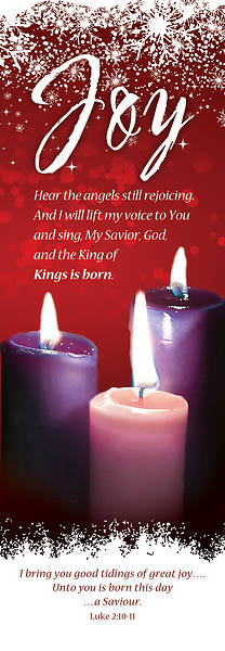 Picture of Joy Advent Week 3 Banner 2 x 6 Vinyl