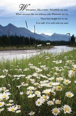 Picture of It Is Well With My Soul Hymn Bulletin (Pkg of 50)