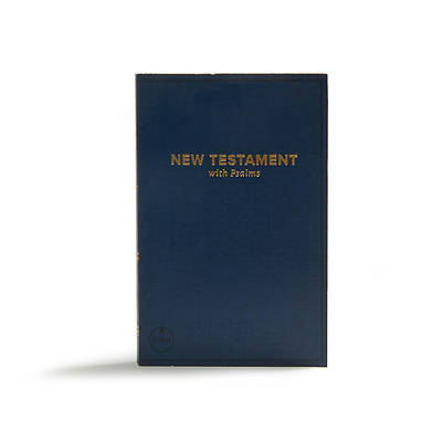 Picture of CSB Pocket New Testament with Psalms, Navy Trade Paper