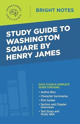 Picture of Study Guide to Washington Square by Henry James