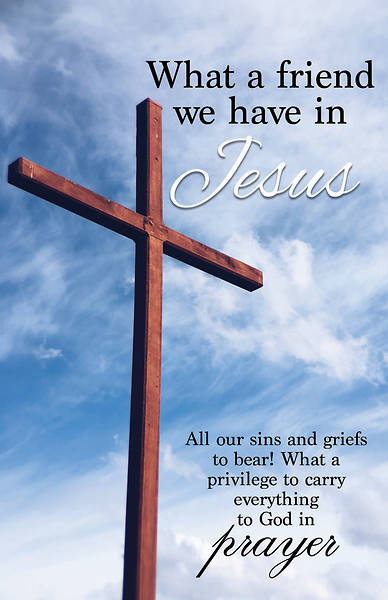 Picture of What A Friend General Regular Size Bulletin