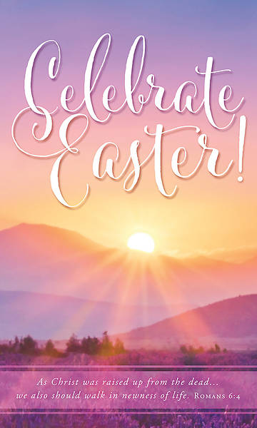 Picture of Celebrate Easter! Sunrise 3' x 5' Fabric Banner