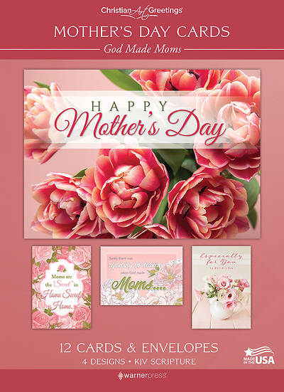 Picture of Mother's Day God Made Moms - Box of 12