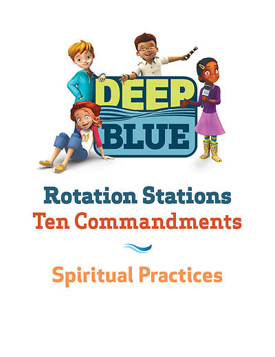 Picture of Deep Blue Rotation Stations: Ten Commandments - SpirtualStation Download