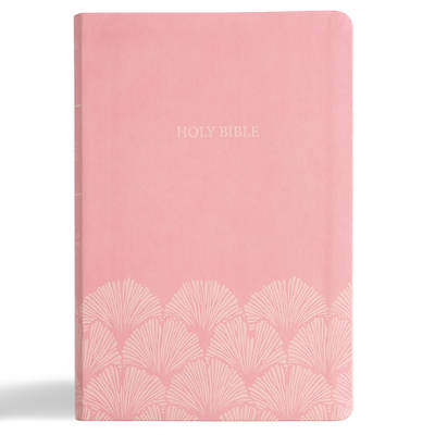 NASB Large Print Thinline Bible, Value Edition, Soft Pink Leathertouch