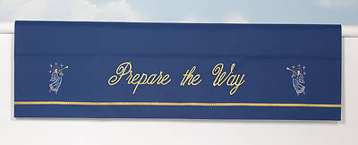 Picture of Abbott Hall Word Series NAF4158 Blue Advent Altar Frontal