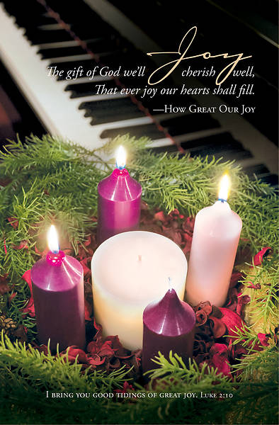 Picture of Joy Advent Regular Size Bulletin