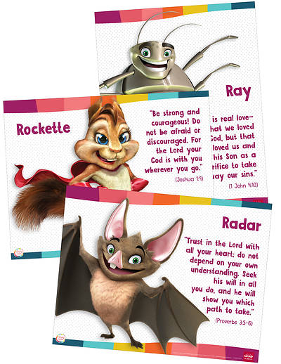 Picture of Simply Loved Q3 Bible Memory Poster Set 3