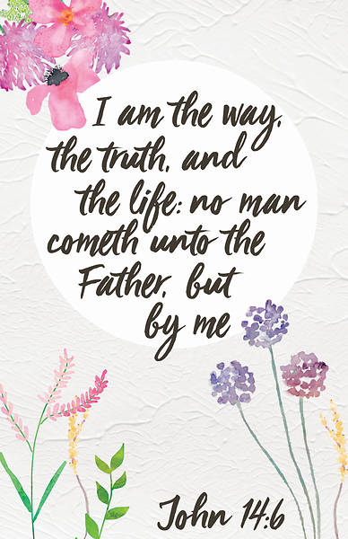 Picture of The Way, The Truth General Regular Size Bulletin