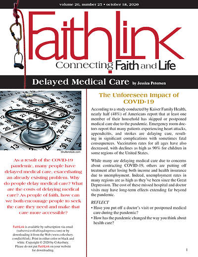 Faithlink - Delayed Medical Care (10/18/2020)
