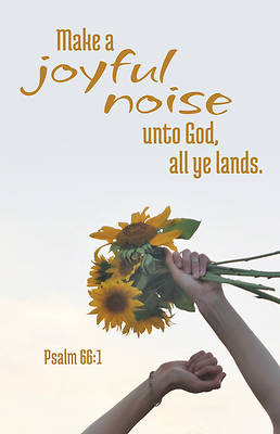 Picture of Joyful Noise Worship Bulletin PKG 100
