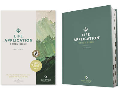Picture of NLT Life Application Study Bible, Third Edition (Red Letter, Hardcover, Indexed)