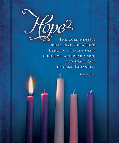Picture of Advent Bulletin Week 1 Isaiah 7:14 Legal