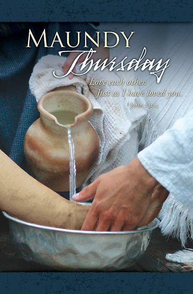 Picture of Maundy Thursday Regular Size Bulletin