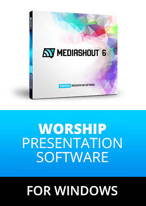 Picture of MediaShout 6 Upgrade For Windows (CD)