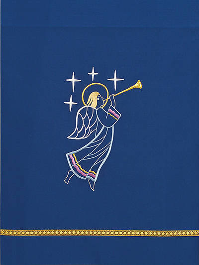 Picture of Word Series Blue Advent Pulpit Scarf