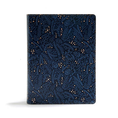 Picture of CSB Study Bible, Navy Leathertouch, Indexed