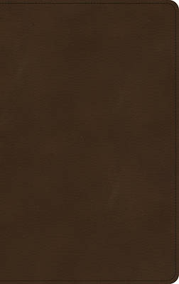 Picture of KJV Ultrathin Bible, Brown Leathertouch