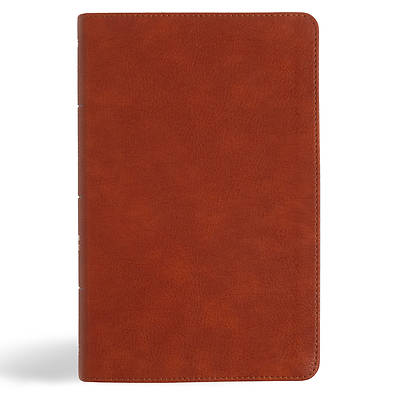 Picture of NASB Single-Column Personal Size Bible, Burnt Sienna Leathertouch