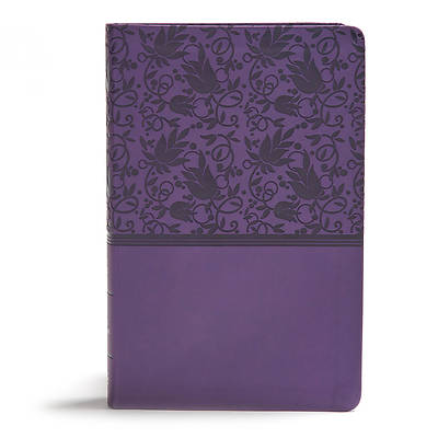 Picture of KJV Giant Print Reference Bible, Purple Leathertouch