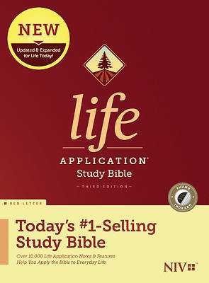 Picture of NIV Life Application Study Bible, Third Edition (Red Letter, Hardcover, Indexed)