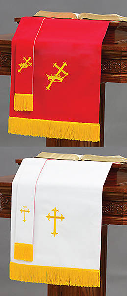 Picture of Reversible Red/White Two-Piece Parament Set