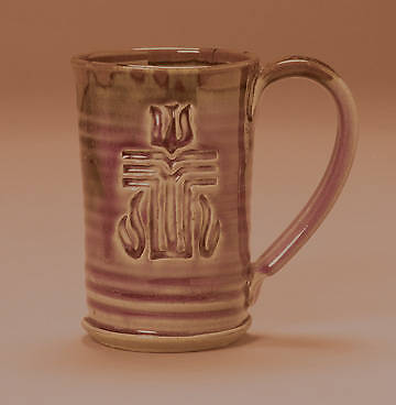 Picture of Presbyterian Church (USA) Straight Side Ceramic Mug - Tan