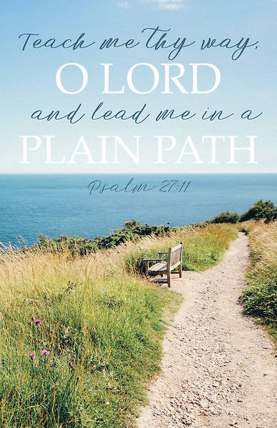 Picture of Teach Me Thy Way General Regular Size Bulletin