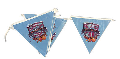 Picture of Vacation Bible School (VBS) 2020 Knights of North Castle Pennant String Flags