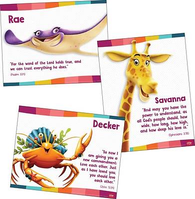 Picture of Simply Loved Q1 Bible Memory Poster Set 3