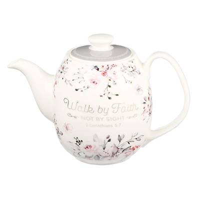 Picture of Teapot Ceramic Walk by Faith 2 Corinthians 5