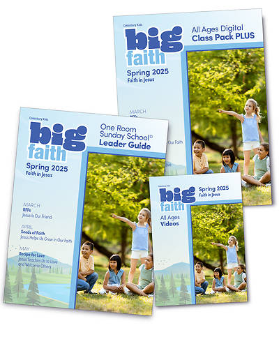 Picture of Cokesbury Kids Big Faith Spring 2025 One Room Sunday School® Leader Kit- Digital Kit Download