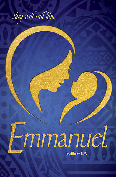 Picture of Emmanuel Nativity Christmas Bulletin (Pkg of 50)