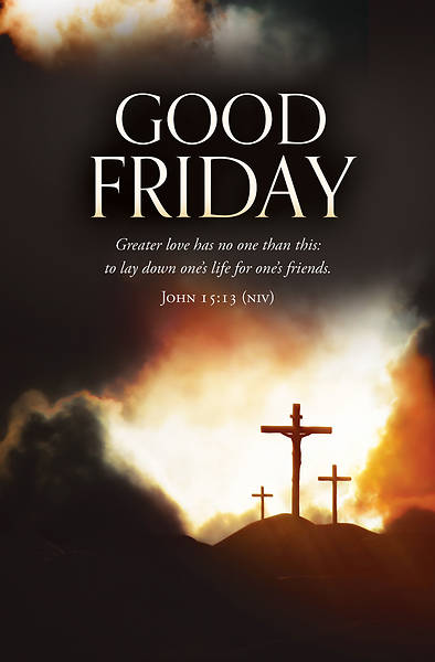 Good Friday Greater Love Has No One Bulletin