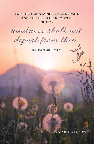 Kindness Shall Not Depart Bulletin