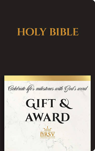 NRSV Updated Edition Gift & Award Bible (Imitation Leather, Black)