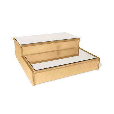 Picture of Whitney Brothers WB0207 Step Infant Floor Mirror