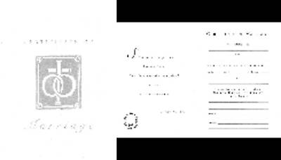 Picture of UCC Marriage Certificate