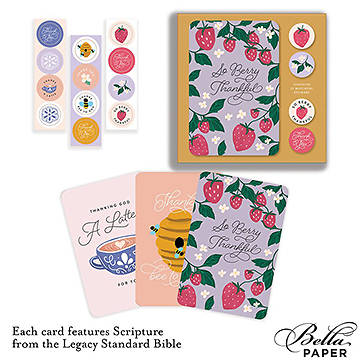 PKG 12 Thanks Assorted Thank You Cards