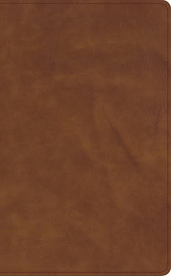 Picture of CSB Single-Column Wide-Margin Bible, Holman Handcrafted Collection, Marbled Tan Premium Calfskin