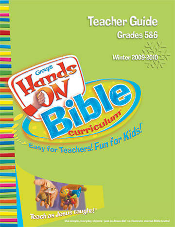 Picture of Group's Hands On Bible Curriculum Grades 5 & 6 Teacher Guide Winter 2009-2010