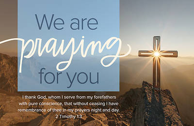 Picture of Praying for You Postcard