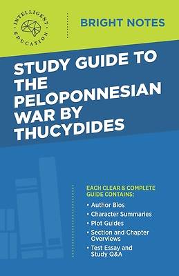 Picture of Study Guide to The Peloponnesian War by Thucydides
