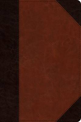 Picture of ESV Wide Margin Reference Bible (Trutone, Brown/Cordovan, Portfolio Design)