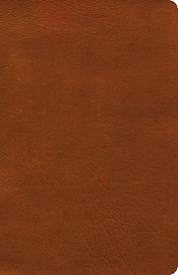 NASB Verse-By-Verse Reference Bible, Burnt Sienna Leathertouch