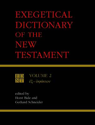 Picture of Exegetical Dictionary of the New Testament