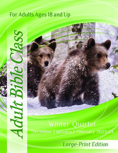Picture of Union Gospel Adult Bible Student Large Print Winter 2023-24