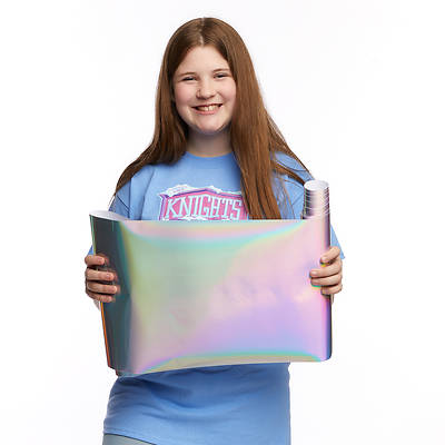 Picture of Vacation Bible School (VBS) 2020 Knights of North Castle Icy Iridescent Contact Paper