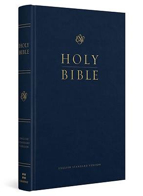 Picture of ESV Church Bible, Large Print (Hardcover, Blue)